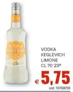 Vivo Supermercati Vodka keglevich limone 23° offerta