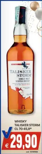 Vivo Supermercati Whisky talisker storm 45,8° offerta