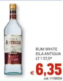 Vivo Supermercati Rum white isla antigua 37,5° offerta