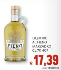 Vivo Supermercati Liquore al fieno marzadro 40° offerta