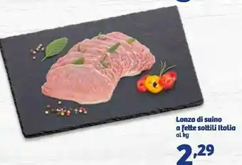 In'S Mercato Lonza di suino a fette offerta