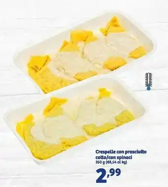 In'S Mercato Crespelle con prosciutto cotto offerta