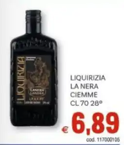 Vivo Supermercati Liquirizia la nera CIEMME 28° offerta