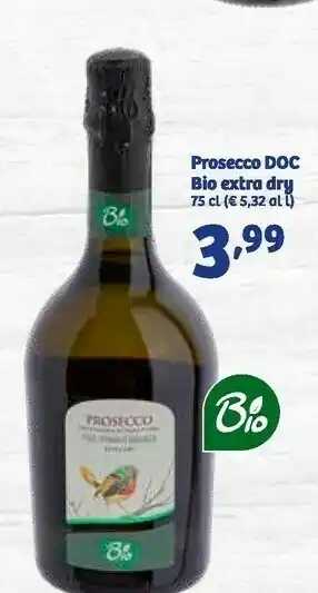 In'S Mercato Prosecco doc bio extra dry offerta