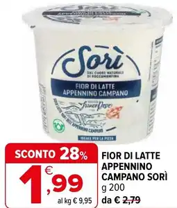 Iperal Fior di latte appennino campano SORÌ offerta