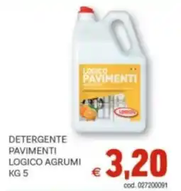 Vivo Supermercati Detergente pavimenti logico agrumi offerta
