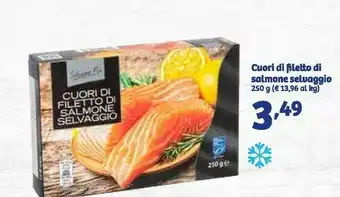 In'S Mercato Cuori di filetto di salmone seluaggio offerta