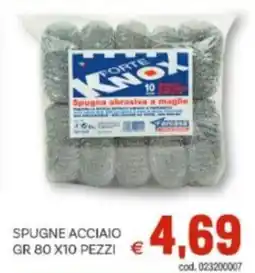 Vivo Supermercati FORTE NOX Spugne acciaio offerta