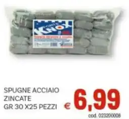 Vivo Supermercati FORTE KNOX Spugne acciaio zincate offerta
