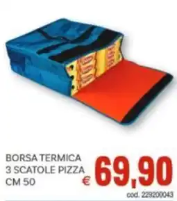 Vivo Supermercati Borsa termica 3 scatole pizza cm 50 offerta