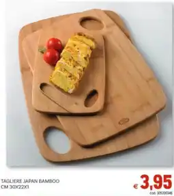 Vivo Supermercati Tagliere japan bamboo cm 30x22x1 offerta