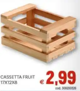 Vivo Supermercati Cassetta fruit 17x12x8 offerta