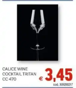 Vivo Supermercati Calice wine cocktail tritan cc 470 offerta