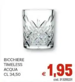 Vivo Supermercati Bicchiere timeless acqua offerta