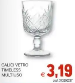 Vivo Supermercati Calici vetro timeless multiuso offerta