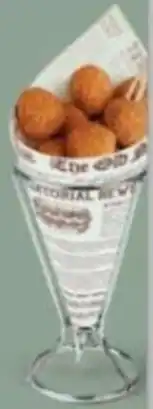 Vivo Supermercati Cono cuoppo steso carta paglia 33x33x46,5 x250 pezzi offerta