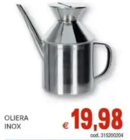 Vivo Supermercati Oliera inox offerta