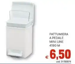 Vivo Supermercati Pattumiera a pedale mini line 4190 M offerta