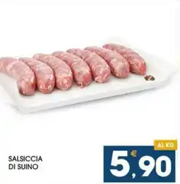 SeBón Supermercati Salsiccia di suino offerta