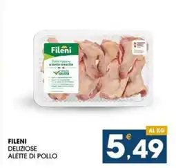 SeBón Supermercati Fileni deliziose alette di pollo offerta