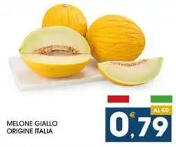 SeBón Supermercati Melone giallo origine italia offerta