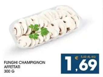 SeBón Supermercati Funghi champignon affettati offerta