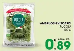 SeBón Supermercati Ambruosi&viscardi rucola offerta