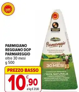 Iperal Parmigiano reggiano dop PARMAREGGIO oltre 30 mesi offerta