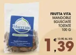 SeBón Supermercati Frutta vita mandorle sgusciate tostate offerta