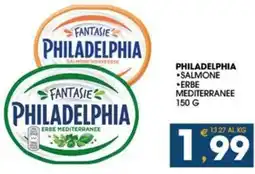 SeBón Supermercati Philadelphia salmone erbe mediterranee offerta
