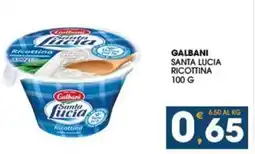 SeBón Supermercati Galbani santa lucia ricottina offerta