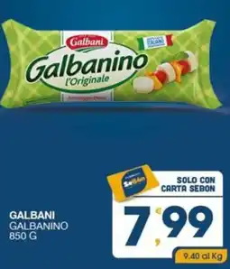 SeBón Supermercati Galbani galbanino offerta