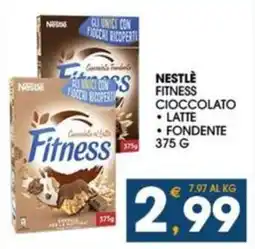 SeBón Supermercati Nestlé fitness cioccolato offerta