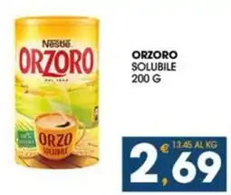 SeBón Supermercati Orzoro solubile offerta