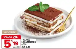 Iperal Tiramisù linea maestro offerta