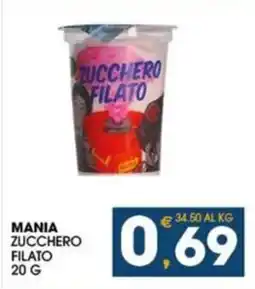 SeBón Supermercati Mania zucchero filato offerta