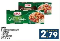 SeBón Supermercati Star il mio gran ragù offerta
