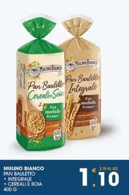 SeBón Supermercati Mulino bianco pan bauletto offerta