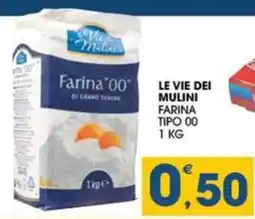 SeBón Supermercati Le vie dei mulini farina tipo 00 offerta