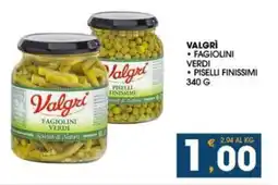 SeBón Supermercati Valgrì fagiolini verdi - piselli finissimi offerta