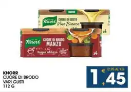 SeBón Supermercati Knorr cuore di brodo vari gusti offerta
