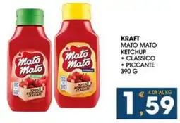 SeBón Supermercati Kraft mato mato ketchup offerta
