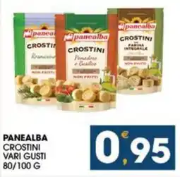SeBón Supermercati Panealba crostini vari gusti offerta