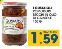 SeBón Supermercati I gustaioli pomodori secchi in olio di girasole offerta