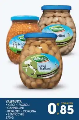 SeBón Supermercati Valfrutta ceci - fagioli - cannellini offerta