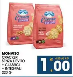SeBón Supermercati Monviso cracker senza lievito offerta