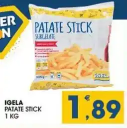 SeBón Supermercati Igela patate stick offerta