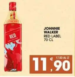 SeBón Supermercati Johnnie walker red label offerta