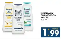 SeBón Supermercati Neutromed bagnodoccia vari tipi offerta