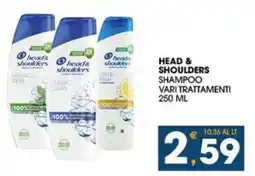 SeBón Supermercati Head & shoulders shampoo vari trattamenti offerta